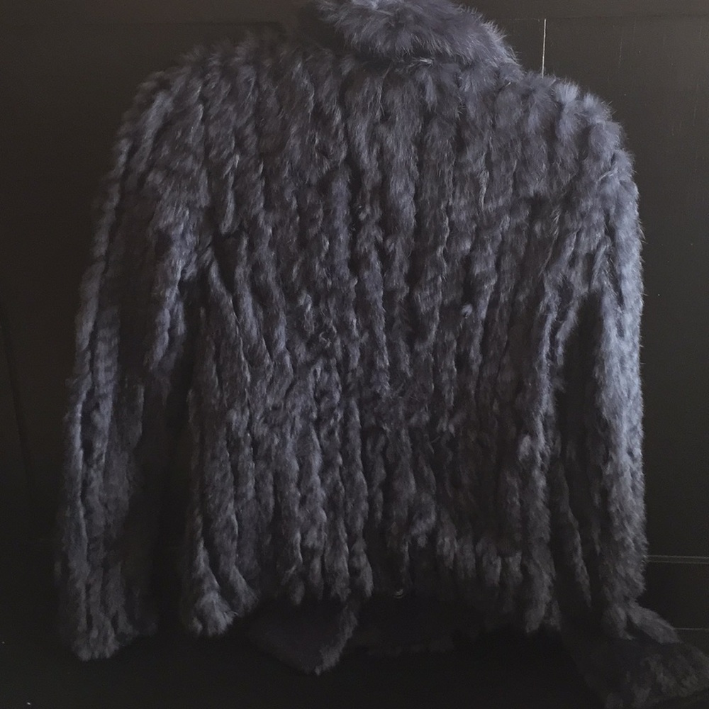 Marc Jacobs Real Rabbit Fur Jacket - Picture 4 of 7